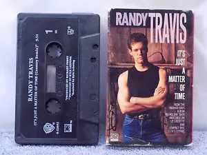 RANDY TRAVIS - IT'S JUST A MATTER OF TIME (Cassette Single, 1989, Warner Bros.) - Picture 1 of 6