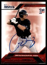 2009 TriStar Prospects Plus Autographs Christopher Owings IP Signed Auto Arizona