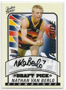 2005 Select Tradition Draft Pick Signature (DS24) N. VAN BERLO Adelaide #021 : - Picture 1 of 1