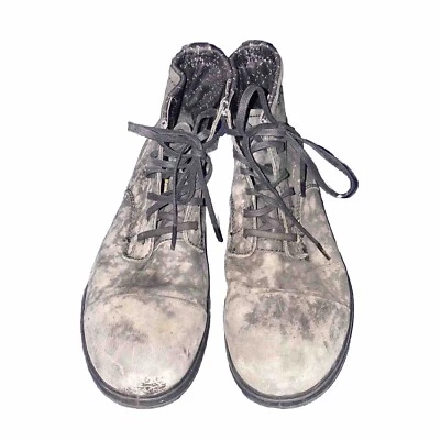 Botines con cordones Blundstone negros rústicos para mujer talla US 7 AU 4 1619 desgastados Foto 1 de 4