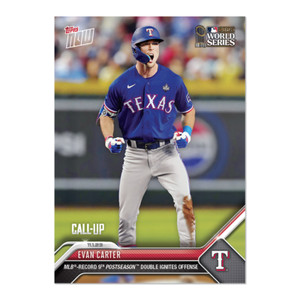 2023 Topps NOW 1073 Evan Carter 9th PS Double Ignites Offense-Free Shipping!