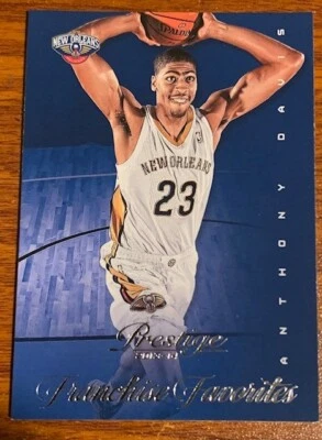 2013-14 Prestige Franchise Favorites #19 Anthony Davis New Orleans Pelicans - Image 1 of 2