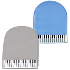  2 Pcs Doppelseitiges Faservlies Reinigungstücher Für Klavierhandschuhe