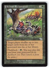 Krosan Reclamation *Uncommon* Magic MtG x1 Judgment MP