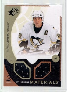 2010-11 SPx Winning Materials #WMML Mario Lemieux