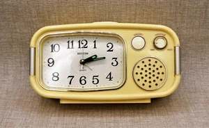 Raro Vintage reloj despertador Rhythm quartz 4RM665 alarm clock - Reloj Rhythm m - Imagen 1 de 10
