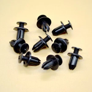 20pcs Black Inner Fender Rivet Clips Retainer Fastener Screw for GM Honda Subaru - Picture 1 of 5