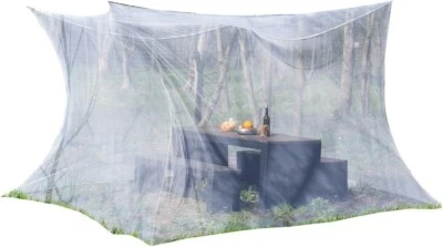 Moskitonetz XXL für Innen und Außen 300 x 300 x 250 cm 220Mesh Moskito Zelt weiß - Bild 1 von 4