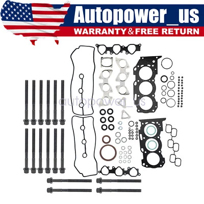 Head Gasket Bolts Set For 2003-2006 Toyota 4Runner Tacoma Tundra 4.0 DOHC 1GRFE - Image 1 of 4