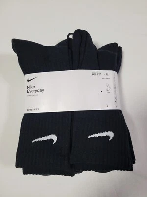 Носки спортивные мужские Nike повседневные функциональные короткие упаковка 6 пар размер 8-12 - Изображение 1 из 4