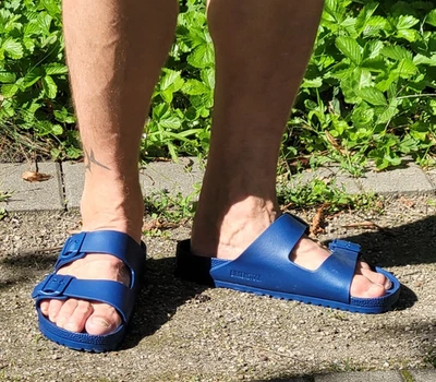 BIRKENSTOCK Arizona EVA Navy 1019051 normale Weite Herren Sommersandale - Bild 1 von 4