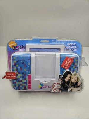 Alto-falante portátil 2009 iCarly Viacom MP3 e iPod player Nickelodeon - Imagem 1 de 4