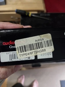 Audioquest 6ft Type 4 Cable New In Box - Picture 1 of 2