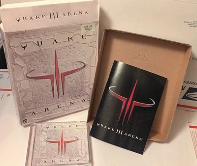 Quake III (3) Arena Box with Manual Windows PC CD ROM 1999 ID Software - Image 1 of 4