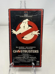 Ghostbusters VHS 1985 Vintage Side Load Flap Slip Case Red Border 1985 - Picture 1 of 7