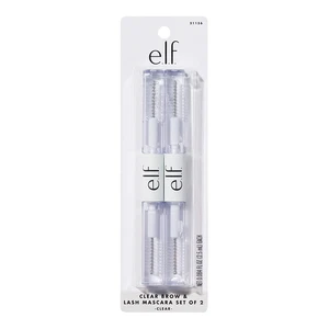 Paquete de 2 rímel transparente para pestañas y cejas, gel acondicionador transparente para cejas y pestañas para novios - Imagen 1 de 12
