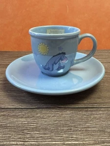 Official Disney Store Exclusive Eeyore Espresso Cup & Saucer Winnie The Pooh - Picture 1 of 7