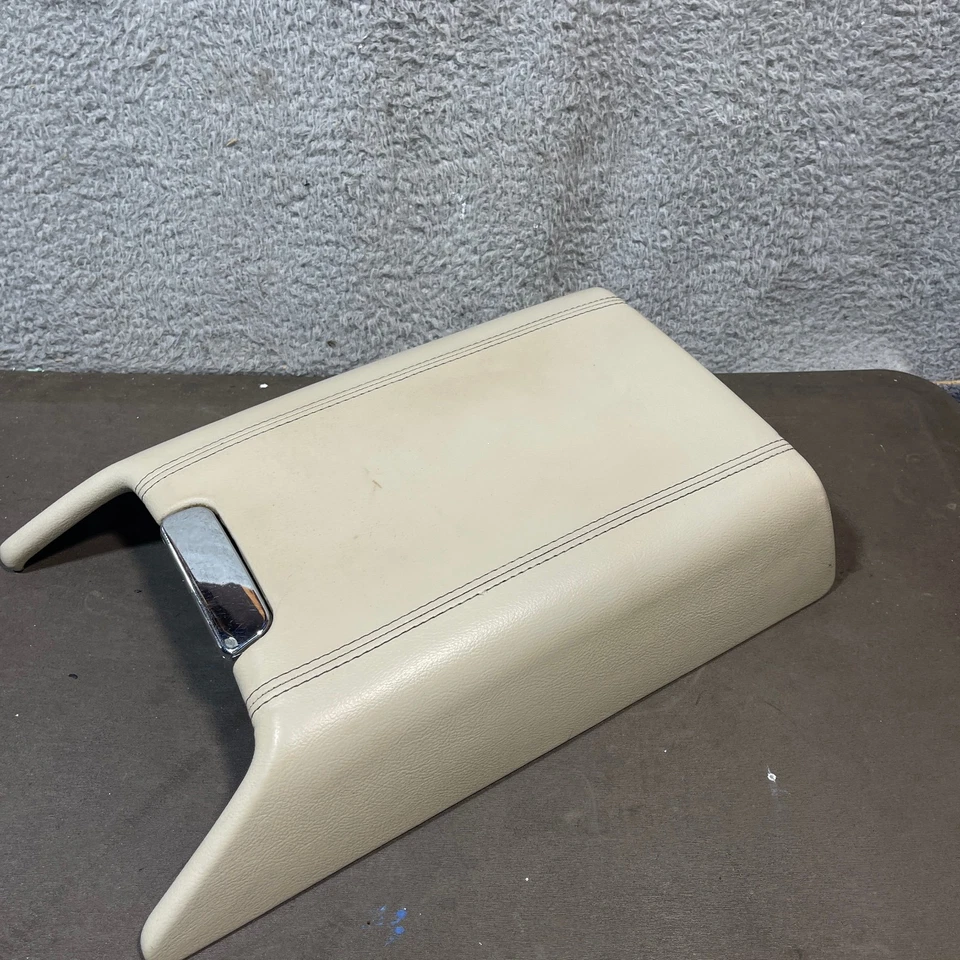 Lincoln Navigator 2003-2006 consola delantera beige reposabrazos tapa OEM Foto 1 de 4