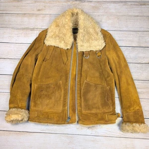 Vintage 60s Ibex of England Suede Sheerling Jacket Mens Size 40 Coat - Picture 1 of 13