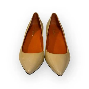 Cole Haan Beige NikeAir Juliana Maple Sugar Leather Pump Heels Womens Size 6.5B - Picture 1 of 10
