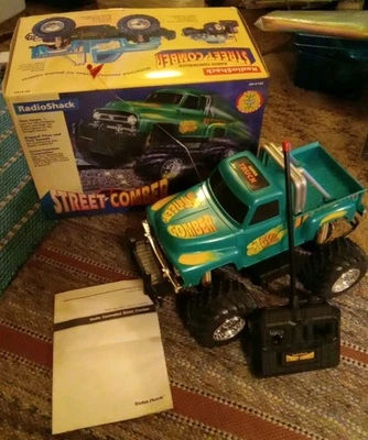 Vintage RadioShack Street Comber Rc Truck With Controller Tested Works - Image 1 of 4