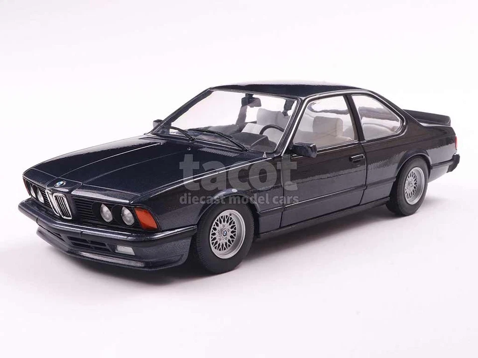 BMW 6-SERIES 635 CSI (E24) COUPE 1984 MACAU BLUE 1 18 Solido Auto Stradali Model