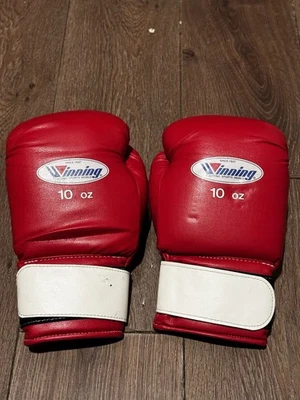 Guantes de Boxeo Winning MS-400B 12oz Cinta Pro Colores AZUL JAPÓN Foto 1 de 2