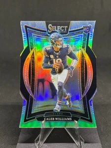 Caleb Williams 2024 Select Concourse Silver Prizm troquelado #25 Bears novato radiocontrol - Imagen 1 de 2