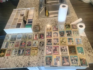 Huge Baseball Card Lot HOF Rookies; Early 80's - 2000 Commons, Football, Basketb - Picture 1 of 4