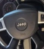 Bolsa de aire para volante de conductor Jeep Grand Cherokee 2009-2010 OEM Foto 1 de 2