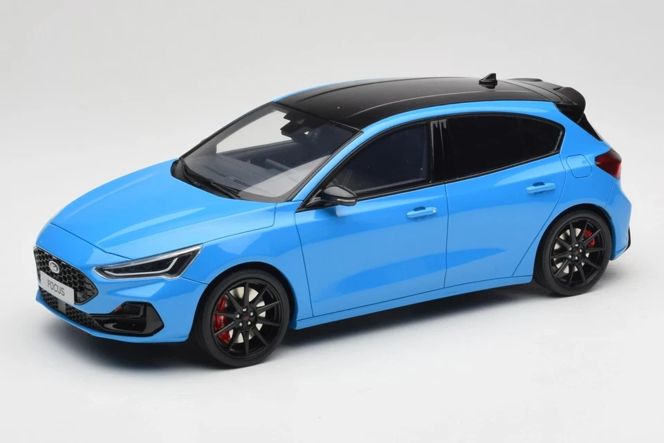 OT1186 Ford Focus ST Edition Mk4 Azure Blue Otto 1/18