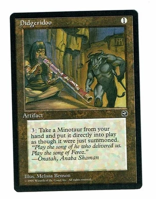 Mtg (NM) DIDGERIDOO Homelands Artifact Magic The Gathering WOTC VTG - Image 1 of 2