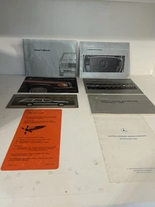 1990 Mercedes Benz 300SE 300SEL 300 SE SEL Class Owners Manual - SET! - Picture 1 of 4