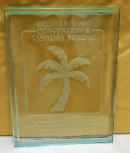 Greater Miami Convention & Visitors Bureau Recognition and Appreciation Award - Picture 1 of 4