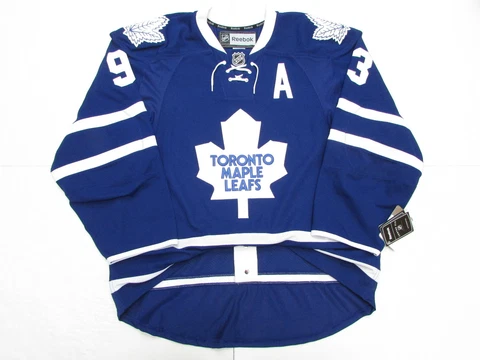 DOUG GILMOUR TORONTO MAPLE LEAFS AUTHENTIC HOME REEBOK EDGE 2.0 7287 JERSEY Cover
