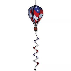 16" HOT AIR BALLOON-Patriotic Design- Wind Spinner by Premier Designs - Picture 1 of 1