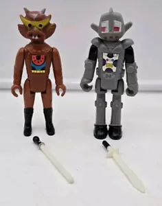 Vintage Tomland Starroid Raiders Action Figures, Aton and Haza, 1978 - Picture 1 of 7
