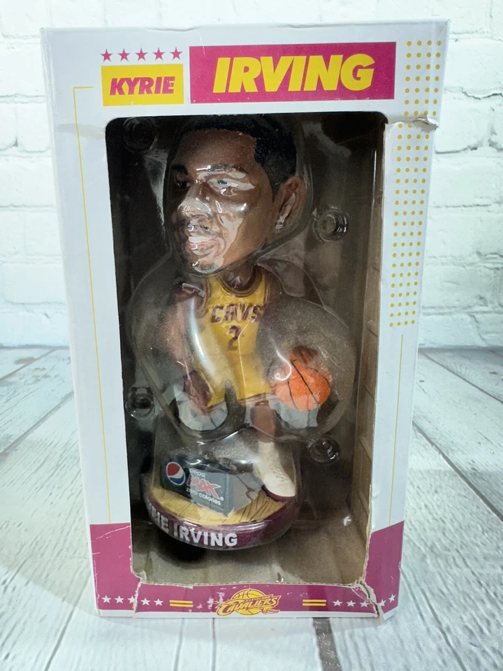 Kyrie Irving Bobblehead SGA 3/4/13 Cleveland Cavaliers NIB Cavs HOF Gold Uniform - Image 1 of 4