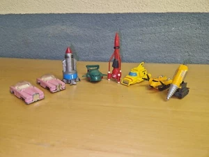 1992 VINTAGE THUNDERBIRD BANDAI Vehicle Car Mole Retro Matchbox Bundle Job Lot - Picture 1 of 10