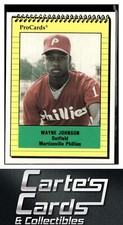 Wayne Johnson 1991 ProCards #3467  Martinsville Phillies