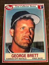 1990 Post First Collector Series Baseball Card #4 George Brett (F6)