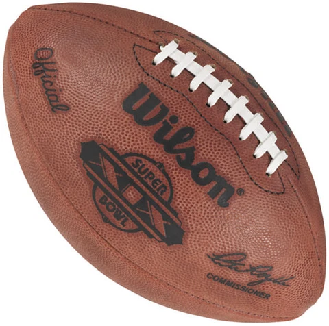 SUPER BOWL XIX 19 Authentic Wilson NFL Game Football - SAN FRANCISCO 49ers Cover