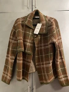 New with Tags Zara Brown Cardigan Size M - Picture 1 of 7
