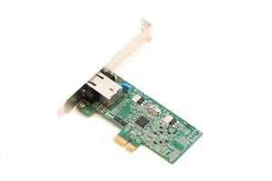 Lenovo LAN 100/1000M Gigabit PCIe x1 Network Card FRU P/N:03T8162 Tested Working - Afbeelding 1 van 5