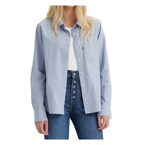 Levi's Women's Hemming Cotton Patch-Pocket Shirt - Seraphina XL NWT - Picture 1 of 1