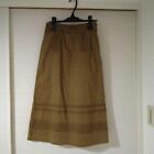 Issey Miyake Haat Skirt Brown Size 2