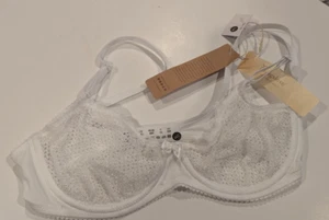 Wingslove Women's Sexy 1/2 Cup Lace Bra Balconette Mesh Underwired Demi 32D - Picture 1 of 6