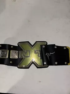 Bray Wyatt SIGNED AUTOGRAPH NXT Championship Belt BAS -G - Picture 1 of 4