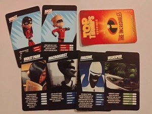 2004 Top Trumps/Winning Moves THE INCREDIBLES🦸‍ you pick USED singles Free Ship - Picture 1 of 32