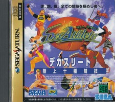 Decathlete  Sega Saturn Japan Import  N.Mint/Fair   US SELLER